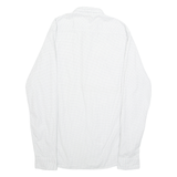 DIESEL Mens Shirt White Polka Dot Long Sleeve L