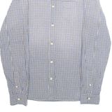 ALL SAINTS Mens Shirt Grey Gingham Long Sleeve M