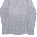 ALL SAINTS Mens Shirt Grey Gingham Long Sleeve M