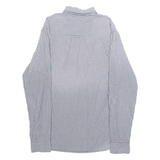 ALL SAINTS Mens Shirt Grey Gingham Long Sleeve M