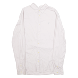 ALL SAINTS Mens Plain Shirt Purple Long Sleeve S