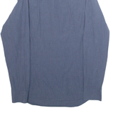 TOMMY HILFIGER Slim Fit Mens Shirt Blue Polka Dot Long Sleeve L