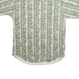 WOOLRICH Mens Shirt Green Crazy Pattern M