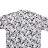 HENRY GRETHEL Womens Shirt Purple Crazy Pattern L