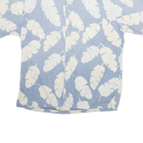 COOKE STREET Womens Shirt Blue Crazy Pattern L