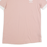 ADIDAS Womens T-Shirt Pink UK 4