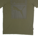 PUMA Mens T-Shirt Green S