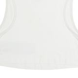 ADIDAS Stellasport 8-10 Womens Vest White Sleeveless S