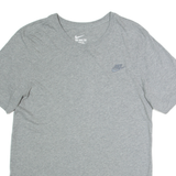 NIKE Mens T-Shirt Grey XL