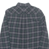 ALL SAINTS Mens Shirt Green Check Long Sleeve S