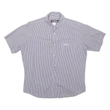 DIESEL Mens Shirt Blue Gingham L