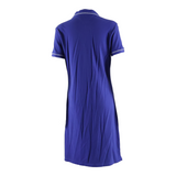 TOMMY HILFIGER Polo Womens T-Shirt Dress Blue Short Sleeve Knee Length M