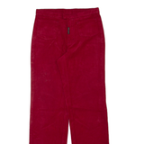DOLCE & GABBANA J&ans Womens Trousers Red Regular Straight 90s W28 L31
