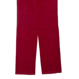 DOLCE & GABBANA J&ans Womens Trousers Red Regular Straight 90s W28 L31