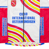 VALENTINA Signed Cycling Full-zip Ciclo International Ostermundigen Mens Jersey White L