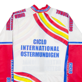 VALENTINA Signed Cycling Full-zip Ciclo International Ostermundigen Mens Jersey White L