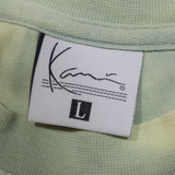 KARL KANI Mens Tie Dye T-Shirt Green L