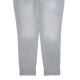 THE WHITE COMPANY Brompton Fit Womens Jeans Grey Boyfriend Stone Wash W34 L30