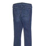 HOLLISTER Distressed Womens Jeans Blue Slim Skinny Stone Wash W25 L28