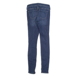 HOLLISTER Distressed Womens Jeans Blue Slim Skinny Stone Wash W25 L28