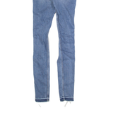 HOLLISTER Distressed Womens Jeans Blue Slim Skinny Stone Wash W25 L29