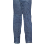 J BRAND Distressed Womens Jeans Blue Slim Skinny Stone Wash W26 L30