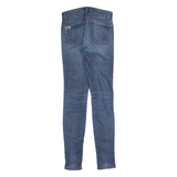 J BRAND Distressed Womens Jeans Blue Slim Skinny Stone Wash W26 L30