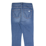 HOLLISTER Distressed Womens Jeans Blue Slim Skinny Stone Wash W26 L25