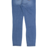 HOLLISTER Distressed Womens Jeans Blue Slim Skinny Stone Wash W26 L25