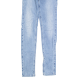 CALVIN KLEIN Womens Jeans Blue Slim Skinny Stone Wash W26 L32