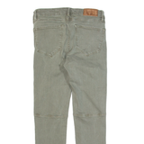 ALL SAINTS Biker Womens Jeans Green Slim Tapered W26 L28