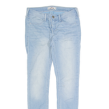 HOLLISTER Womens Jeans Blue Slim Skinny Stone Wash W26 L27