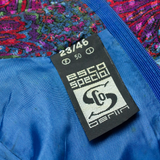 ESCO SPECIAL Womens A-Line Dress Purple 90s Paisley Midi L