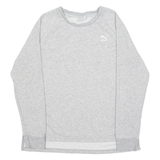 PUMA Womens Sweatshirt Grey XS