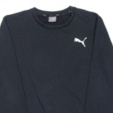 PUMA Mens Sweatshirt Black M