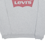 LEVI'S Womens Sweatshirt Grey S