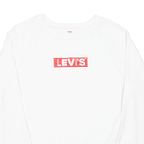 LEVI'S Mens Sweatshirt White S