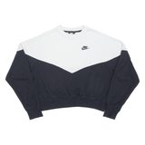 NIKE Cropped Womens Sweatshirt Black XL