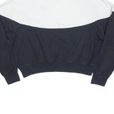 NIKE Cropped Womens Sweatshirt Black XL