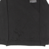 PUMA Mens Sweatshirt Black Crew Neck XS