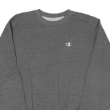 CHAMPION Mens Sweatshirt Grey Crew Neck S