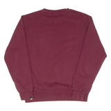 ELLESSE Womens Sweatshirt Maroon Crew Neck UK 8