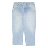 CARHARTT Distressed Mens Jeans Blue Regular Straight W38 L27