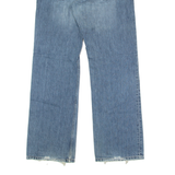 CARHARTT WIP Rockin Mens Jeans Blue Regular Bootcut Stone Wash W33 L32