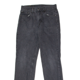 LEVI'S 516 Mens Jeans Black Slim Straight W30 L32