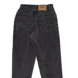 LEVI'S 950 Orange Tab Womens Jeans Black Relaxed Tapered W26 L27