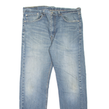 LEVI'S 505 Jeans Mens Blue Regular Straight Stone Wash W33 L32