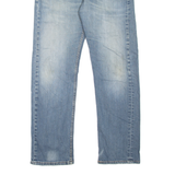 LEVI'S 505 Jeans Mens Blue Regular Straight Stone Wash W33 L32