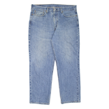LEVI'S 550 Jeans Mens Blue Relaxed Tapered Stone Wash W36 L30