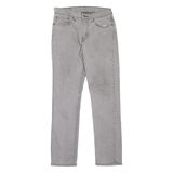 LEVI'S 511 Jeans Mens Grey Slim Straight W28 L29